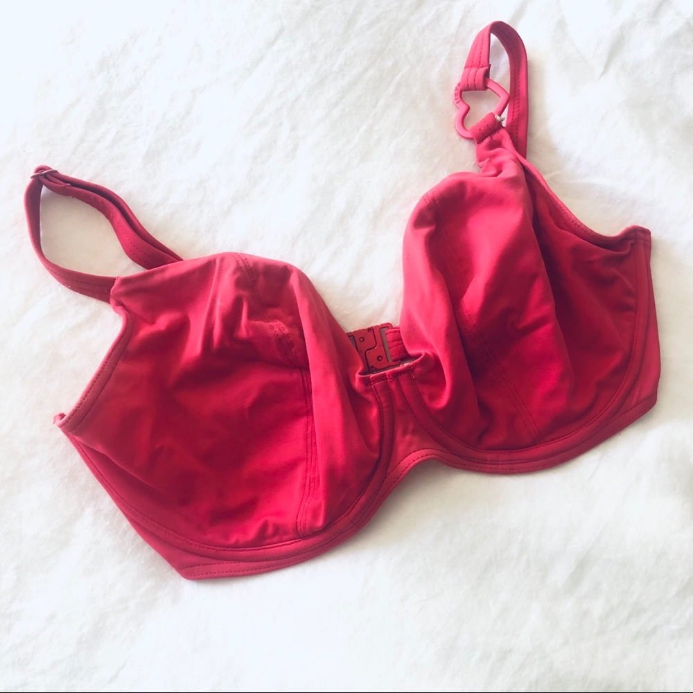 Freya | Pink Fitted Underwire Bikini Top